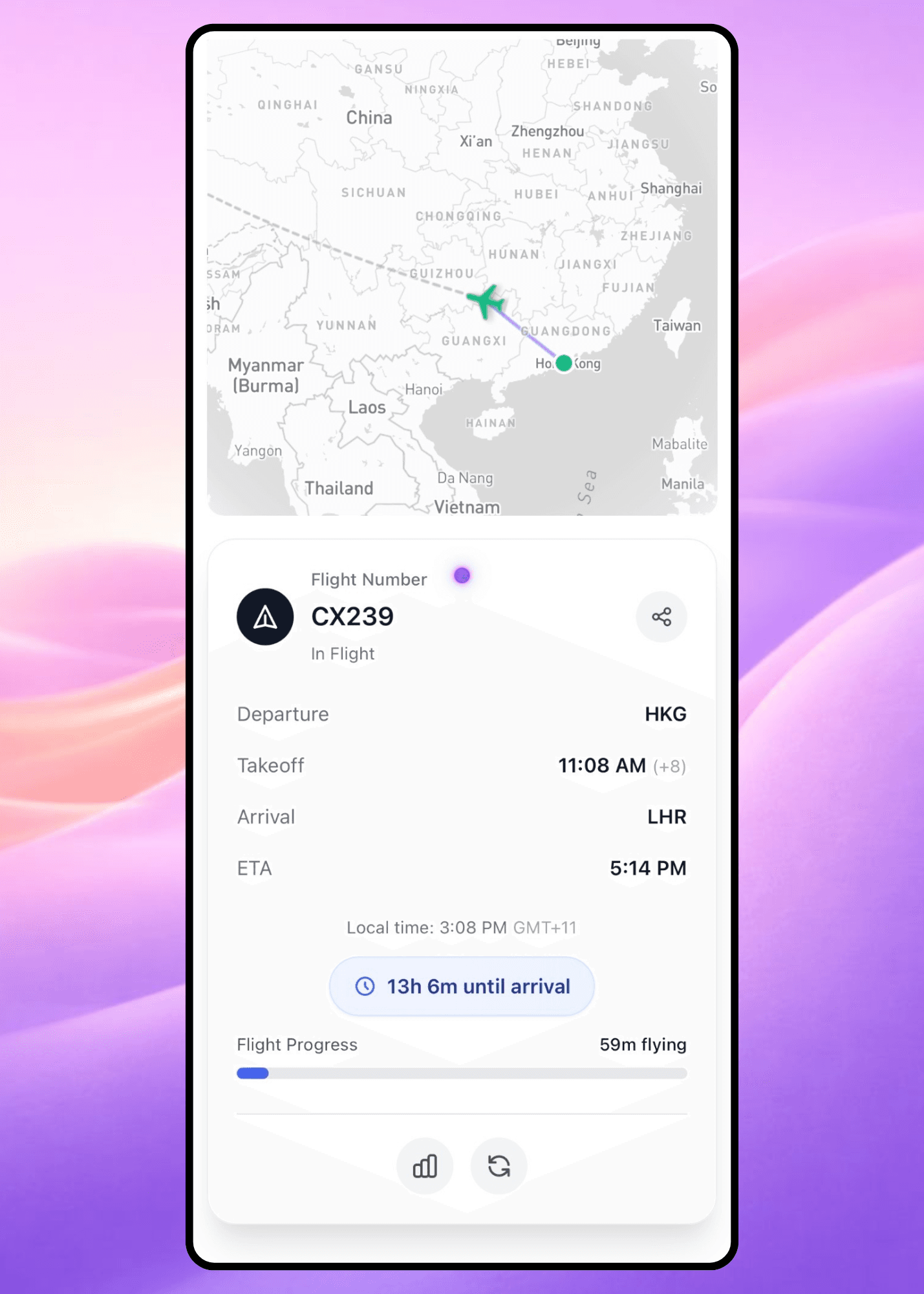 Android and Flight Tracker